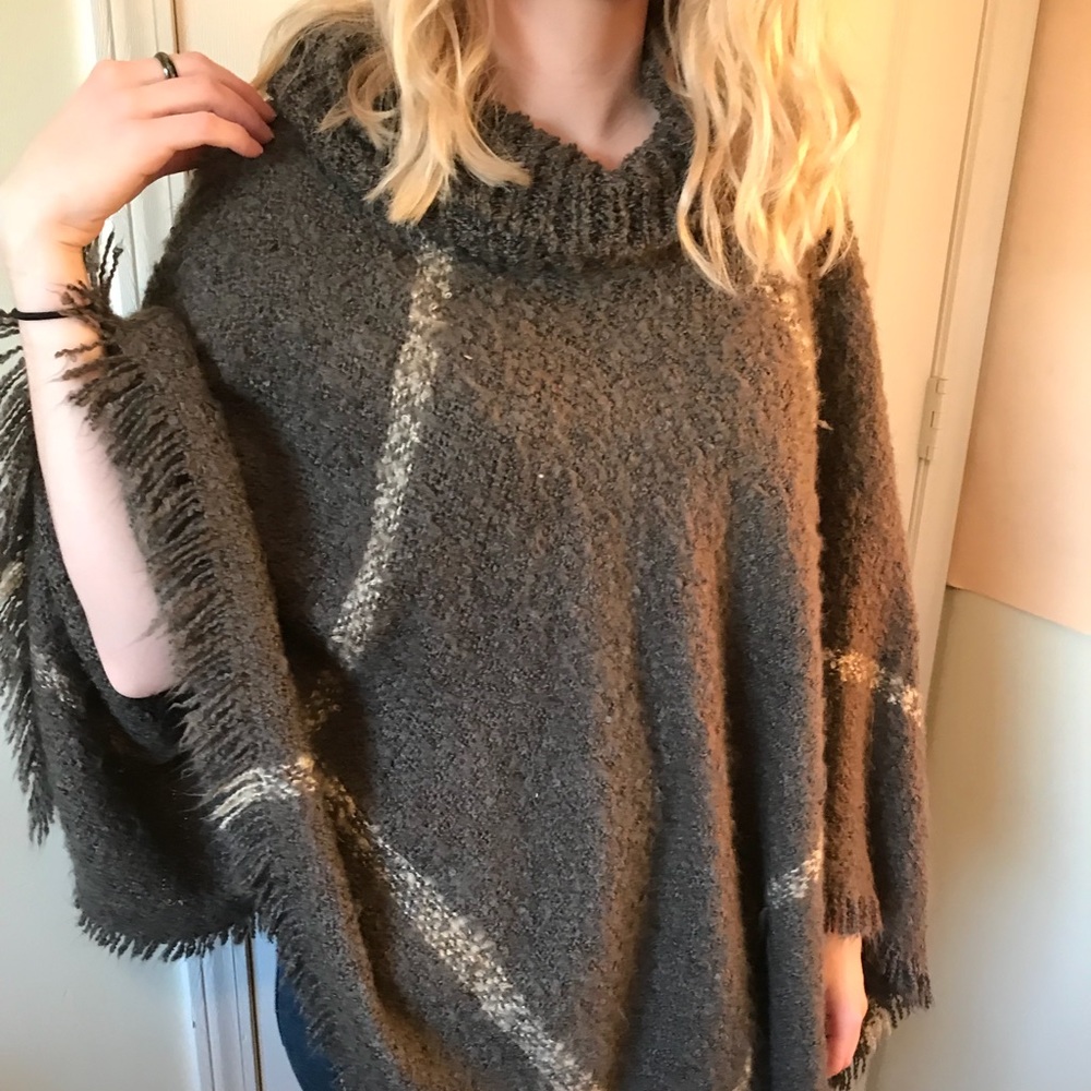 Knit Poncho
